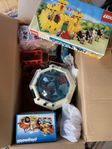 Äldre Playmobil och Lego