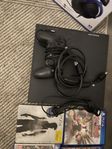 PS4 slim inkl spel hdmi hörlurar 