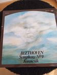 VINYLSKIVA MED BEETHOVENS NIONDE SYMFONI 
