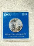 100 kronor 1985 Europeiska musikåret