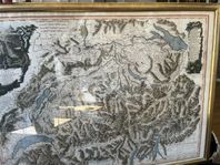 Original Europa karta från 1799