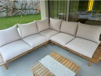 Loungegrupp utemöbler