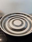 Kähler Omaggio fat silver 30cm