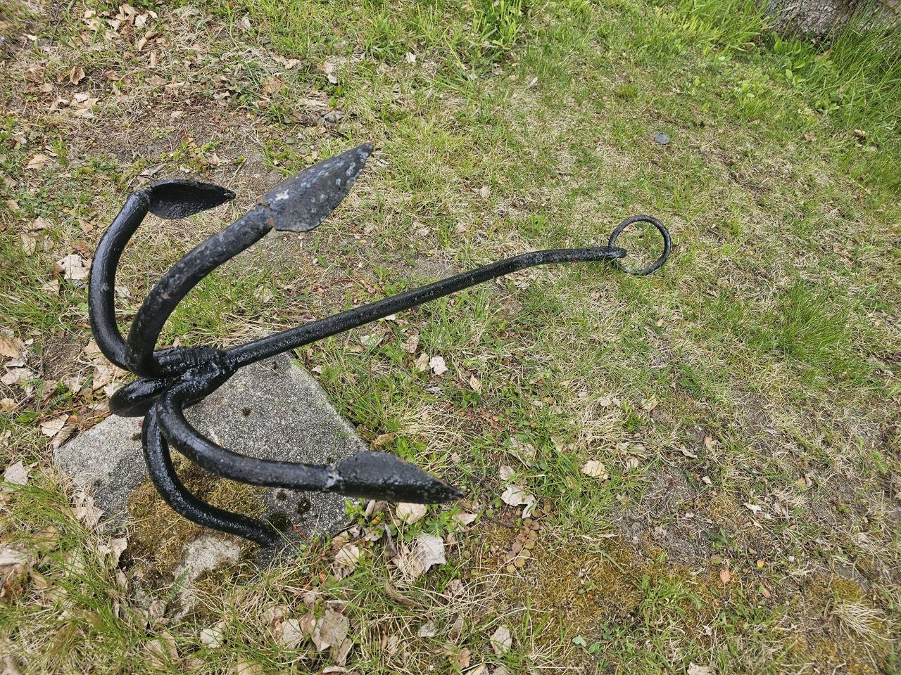 Trädgårds prylar ankare