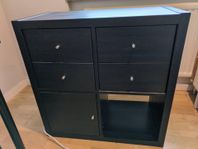 Svart Byrå 76x76x29cm