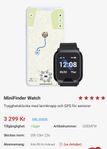 MiniFinder Watch  Trygghetsklocka med larmknapp och GPS!