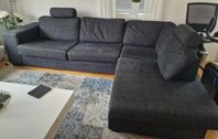 soffa divan +2 sitts soffa