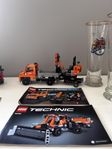 Blandade Lego Technic med beskrivningar