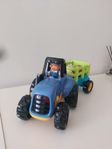 happyland lights and sounds farm tractor set