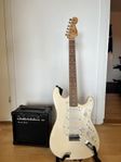Harley Benton st20 Elgitarr + förstärkare