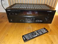 Yamaha AV Receiver RX-V475 med subwoofer + högtalare