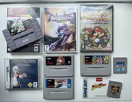 Spel till Nintendo (Chrono Trigger, Paper Mario mfl)