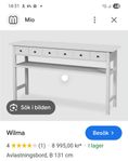 Wilma serien, avlastningsbord
