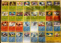 Pokemon kort från Chilling Reign o Burning Shadows från 2k