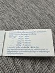 Rabattfrimärken Häfte 