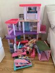Barbie hus, Barbie dockor, husbil mm