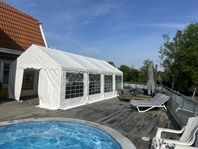 Partytält 4x8m