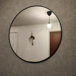 Spegel svart 80cm