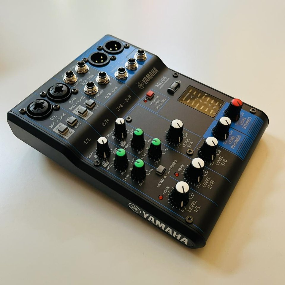 Kompakt PA mixer - Yamaha MG06