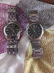 2 Casio klockor,  unisex klockor 