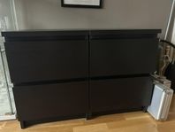 2st IKEA malm byråar 