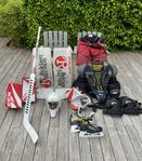 Komplett hockeyutrustning för ishockeymålvakt – Senior