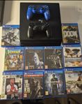 ps4 pro. Nyservad konsol. 