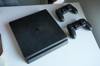 PlayStation 4 Slim + 2 kontroller