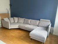 Oanvänd Weekend Soffa Med Cozy Hörna