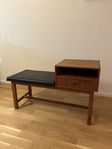 Telefonbänk Teak 1960-tal