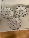 royal copenhagen musselmalet mattallrikar 23 cm