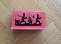 Retro barnpennhållare, 15×8×6 cm. Från 60-talet. 
