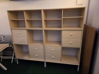 2 st Ikea bokhyllor med lå