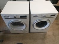 tvättmaskin och torktumlare 8kg Siemens iQ700 i bra skick
