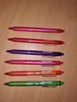 Pilot Frixion pennor och patroner
