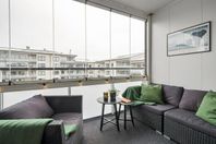 Balkongmöbler en fåtölj & en 2-sits soffa i konstrotting