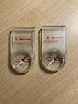 (Nr 6) Paket; 2 st kompasser. Kartpassare. Silva.