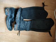 Läderridstövlar stl. 41