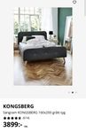 sängram sängstomme 160