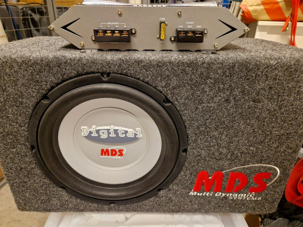 MDS Subwoofer 10 tum + Förstä...