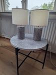 Terrazzo grått sidobord