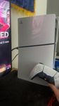 ps5 Digital Edition med låda och en 120hz skärm 