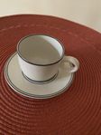 8 st. Kaffekoppar med fat ( Gustavsberg )