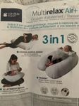 Gravidkudde Amningskudde Babynest 3-i-1
