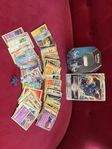 Pokémon kort med plåtask 