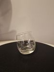 Whiskyglas rundad botten