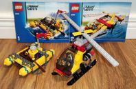 LEGO City 2230 - Flodbåt och Helikopter