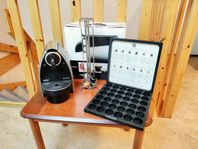 Nespresso kaffemaskin kapselmaskin inklusive kapselhållare