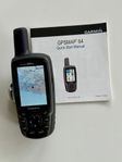 Garmin GPSMAP 64st inkl karta