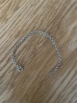 Silver Armband 19,5 cm bredd 3mm